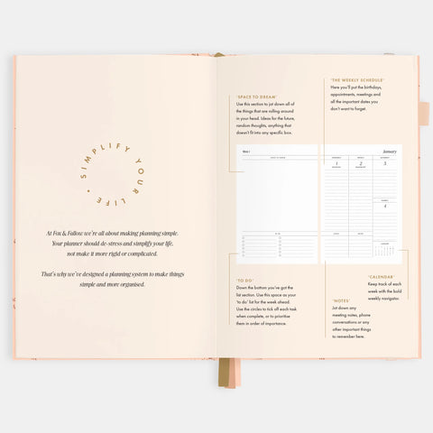 2026 A5 Vertical Planner - Wild Ruscus