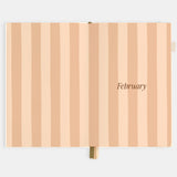 2026 A5 Vertical Planner - Creme