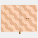 2026 A5 Vertical Planner - Creme