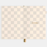 2026 A5 Vertical Planner - Creme