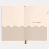 2026 A5 Vertical Planner - Creme