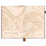 2027 A5 Vertical Planner - Chocolate