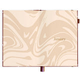 2027 A5 Vertical Planner - Cherry Wisteria