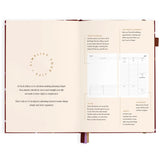 2027 A5 Vertical Planner - Cherry Wisteria