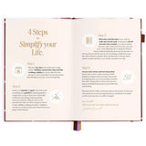 2027 A5 Vertical Planner - Cherry Wisteria