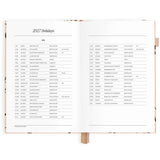 2027 A5 Vertical Planner - Amalfi Latte