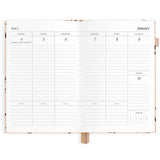 2027 A5 Vertical Planner - Amalfi Latte