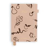2027 A5 Vertical Planner - Amalfi Latte