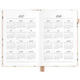 2027 A5 Vertical Planner - Amalfi Latte