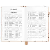 2027 A5 Vertical Planner - Amalfi Latte