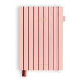 2027 A5 Horizontal Planner - Rosé Pinstripe