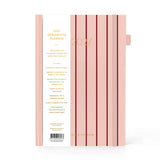 2027 A5 Horizontal Planner - Rosé Pinstripe