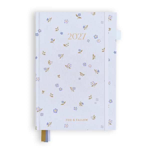 2027 A5 Horizontal Planner - Cornflower