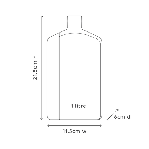 1 Ltr Wash Refill - Sea Cotton & Coconut