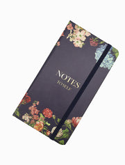 Zjoosh-Paige Journal Navy Floral