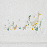 Paddling Ducks Bath Towel & Face Washer in Organza Bag