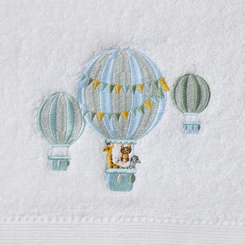 Balloon Voyage Bath Towel & Face Washer in Organza Bag (Copy)