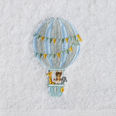 Balloon Voyage Bath Towel & Face Washer in Organza Bag (Copy)
