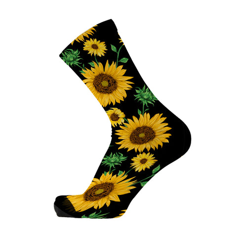 Red Fox Socks-Sunflower Bloom