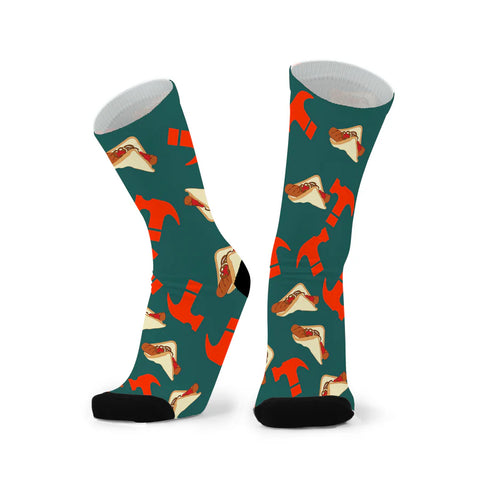 Red Fox Socks-Sausage Sizzle