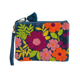 Zoda Flower pop Velvet Pouch