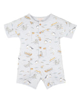 Fox & Finch-PUFFIN PRINT SS ROMPER