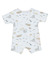 Fox & Finch-PUFFIN PRINT SS ROMPER