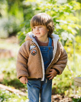 Fox & Finch- SHERPA CUB CLUB JACKET 3-5 YRS