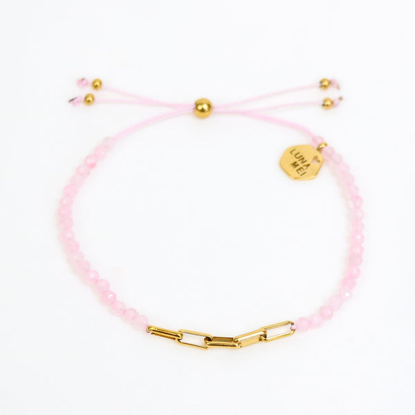 Rose Quartz Mei Bracelet
