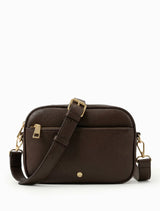 Ruby London Cross Body Bag Chocolate