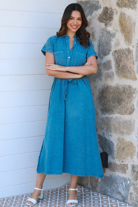 Summer Blue Dress