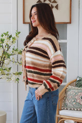 Sarah Stripe  Cardigan