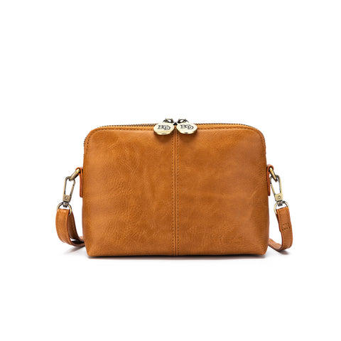 Harlow Small Crossbody-Tan