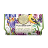 MICHEL DESIGNWORKS-LARGE SOAP BAR DEBORAH'S GARDEN