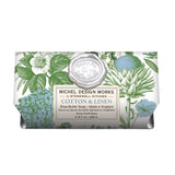 MICHEL DESIGNWORKS-COTTON & LINEN LARGE SOAP BAR