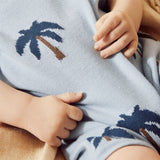 Wilson & Frenchy Palm Days Organic Henley Growsuit