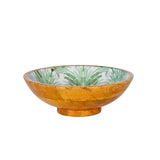 Sanctuary Studio Mango Wood Bowl-25cm-Palm Leaf