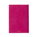 Hard Cover Suede Journal - Radiant Fuchsia