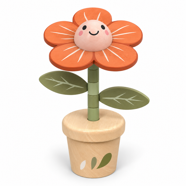 Flower Pushing Puppet