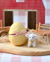 Tara Treasures- Felt Surprise Egg with Lamb Inside