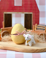 Tara Treasures- Felt Surprise Egg with Lamb Inside