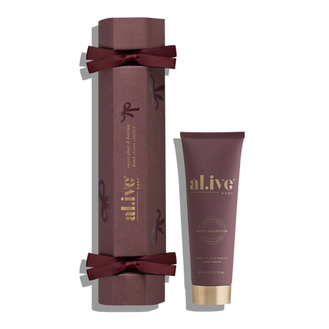 hand cream cracker Sweet Plum & Berries