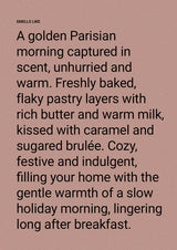 Croissant Scented Candle