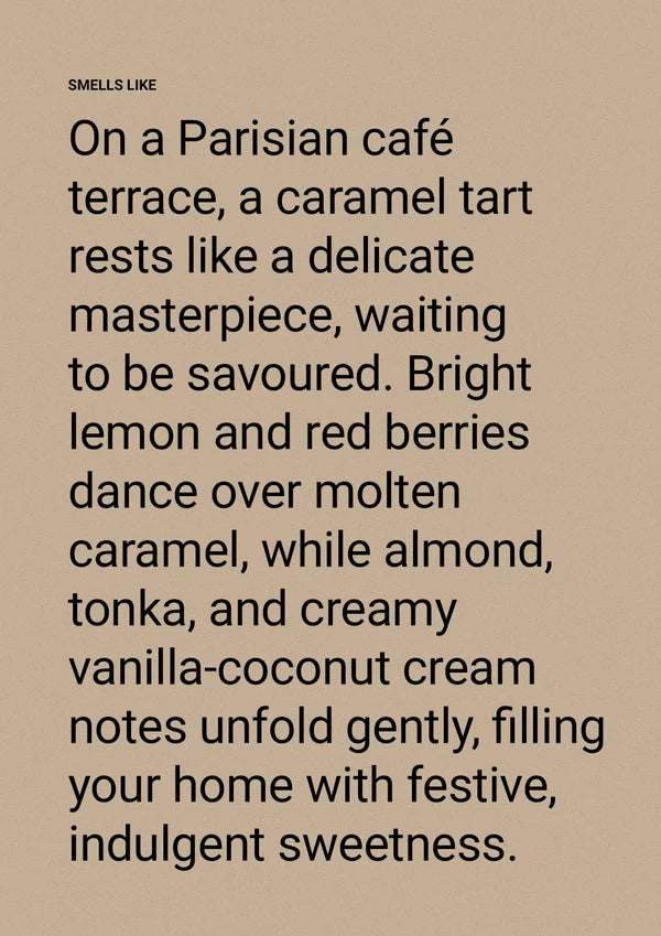 Caramel Tart Reed Diffuser