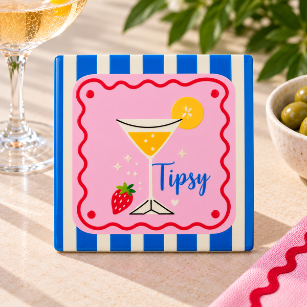 Cocktail Ceramic Coaster Assorted