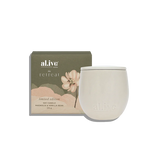 al.ive body magnolia & vanilla bean soy candle