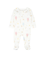 Bebe by Minihaha-MORGAN PRINT LS ZIP ONESIE