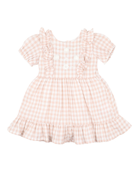 Bebe by Minihaha- MORGAN GINGHAM DRESS