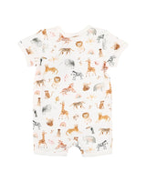 Bebe by Minihaha- BILLIE ORGANIC SS ZIPSUIT