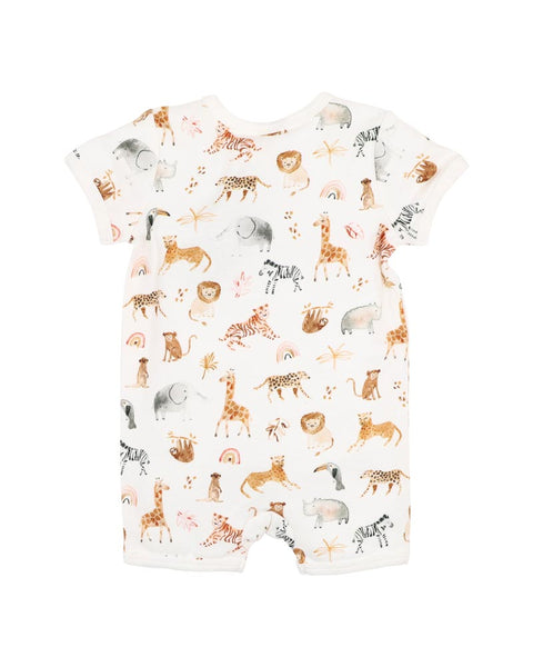 Bebe by Minihaha- BILLIE ORGANIC SS ZIPSUIT